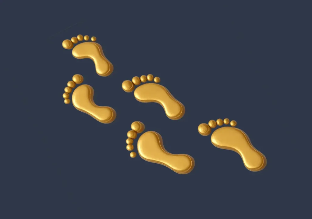 golden steps